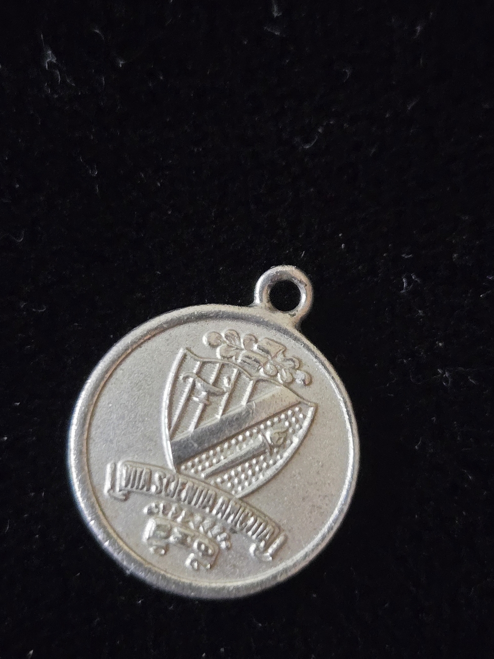 Vintage Beta Sigma Phi Sterling Silver Charm